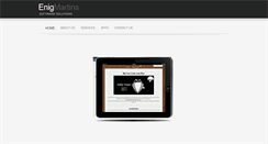 Desktop Screenshot of enigmartins.com