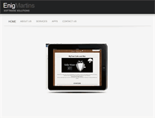Tablet Screenshot of enigmartins.com